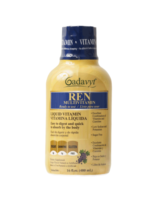 Gadavyt REN Multivitamin Sabor Uva 480 ml