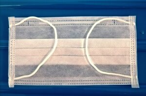 Cubrebocas Plisado 2 Capas Blanco