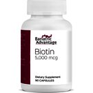 Bariatric Advantage Biotin 5000mcg Cápsulas C/90 Bariatric Advantage Biotin 5000mcg Cápsulas C/90