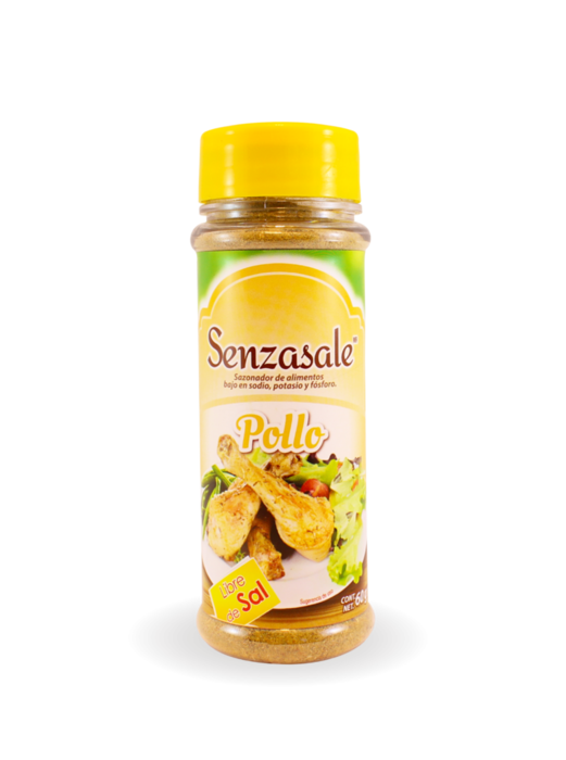 Senzasale Pollo Frasco 60 g